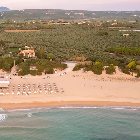 Lagouvardos Beach House Marathopoli Exterior photo